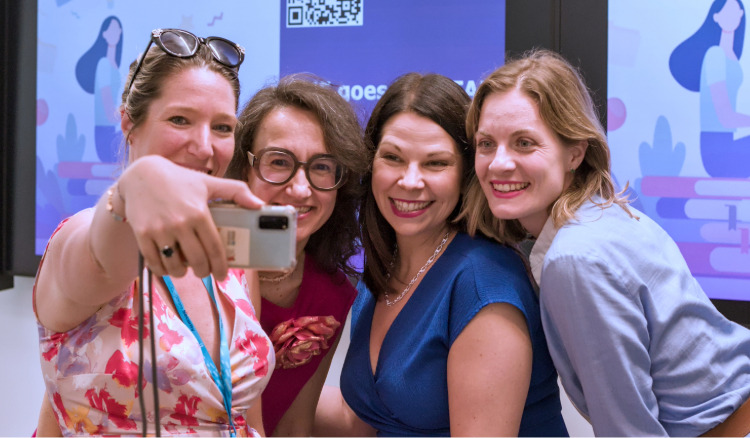 EspressoTalk #97 Julia Katovsky, Margarita Misheva, Ingrid Heschl, Sabrina Winischhofer<br />

